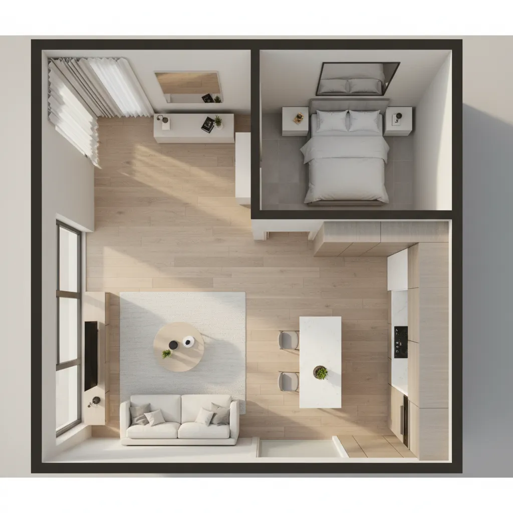 5 Smart 1 BHK Floor Plans Designer Ideas That Work