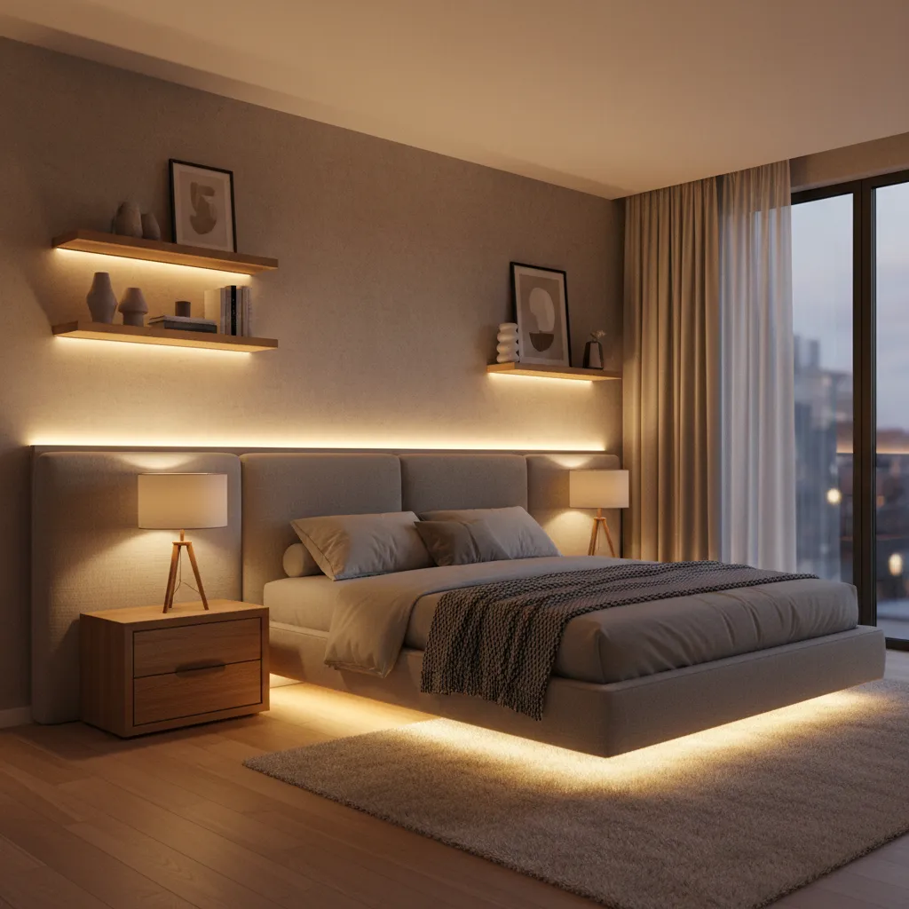 5 Smart Lighting Ideas for Bedrooms Without Ceiling Lights