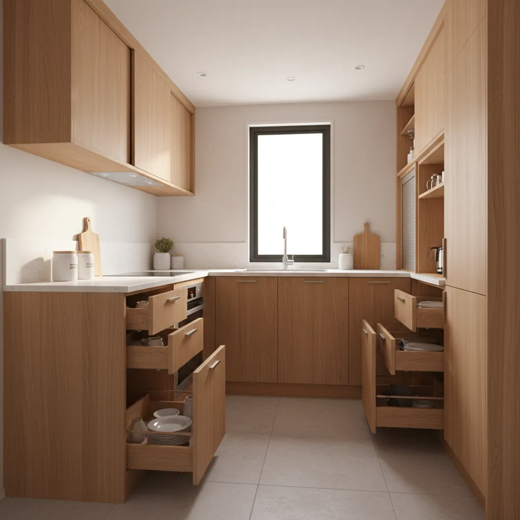 Best Space Optimization Strategies for Smart Cabinets in Small Mobile Home Kitchens