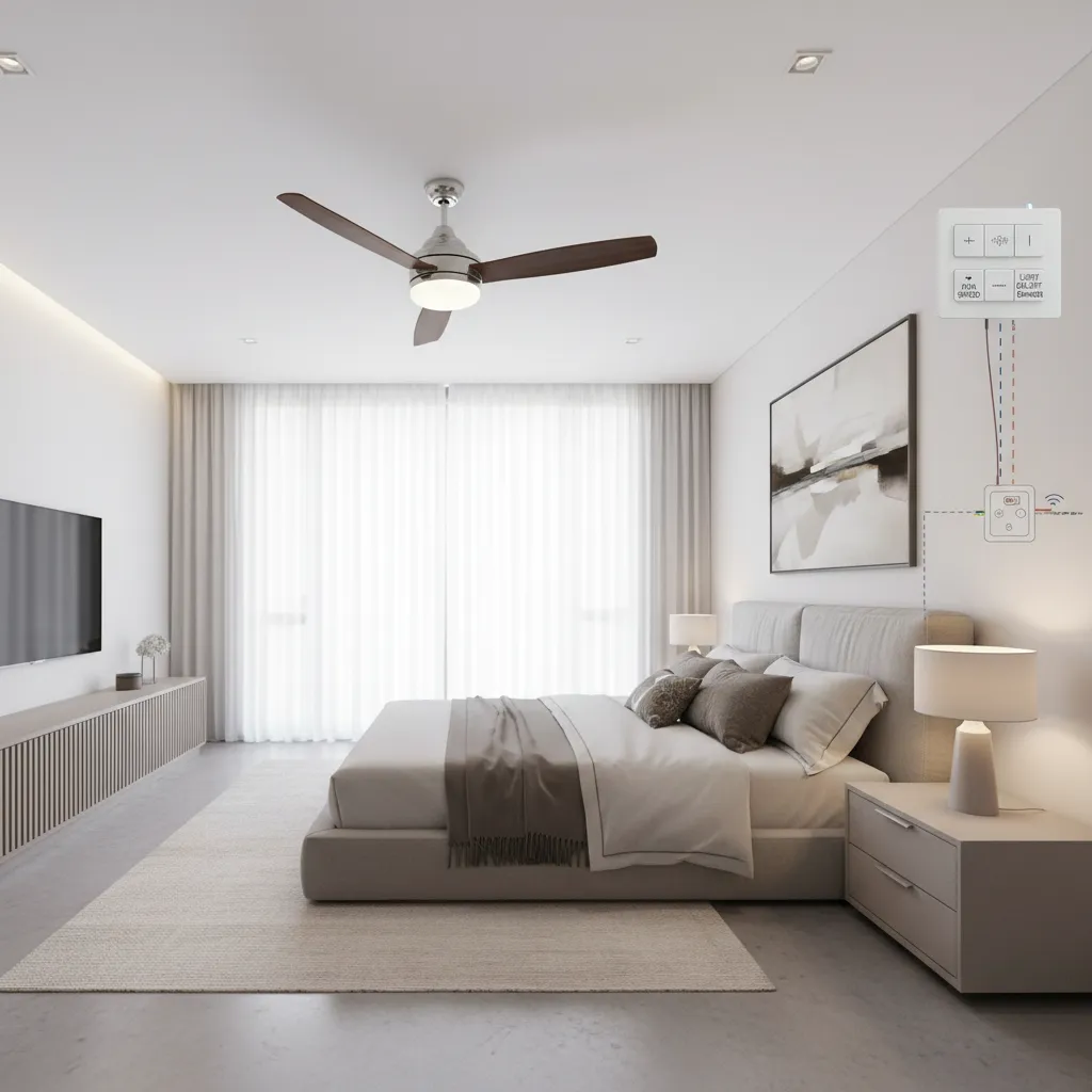 Optimizing Ceiling Fan Wiring for Smart Switches and Remote Controls: A practical guide to integrating smart switches, remotes, and modern automation while keeping ceiling fan wiring safe and fully functional.