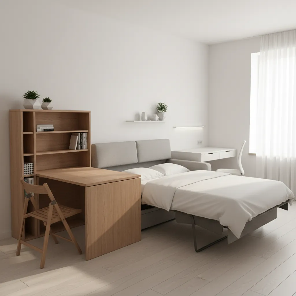 Nội thất đa năng trong thiết kế nhà nhỏ 30m2