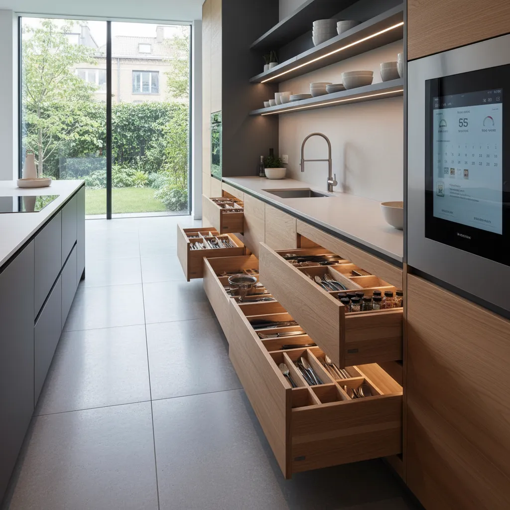 Casas inteligentes: diseño de cajones funcional