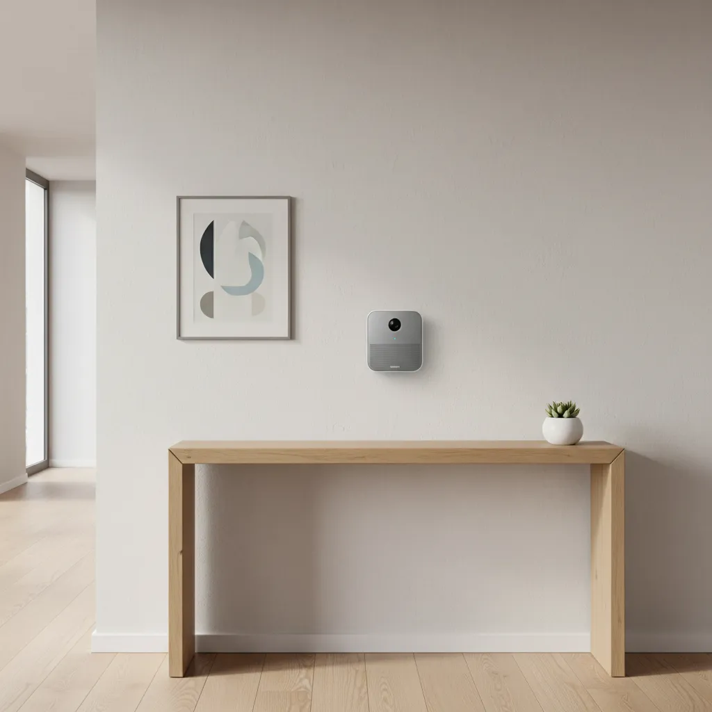 motion sensor and smart assistant placement in apartment hallway