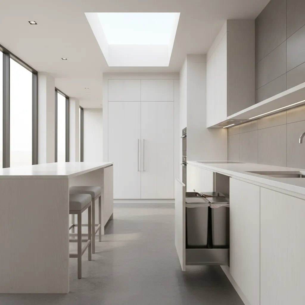 Smart Kitchen Trash Can Ideas That Keep Kitchens Cleaner