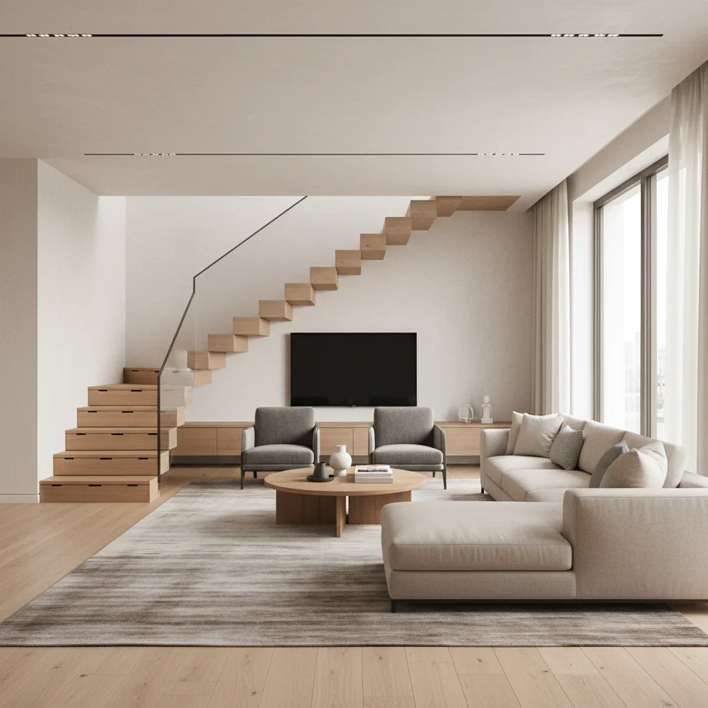 5 Smart Stairs in Living Room Ideas That Actually Save Space