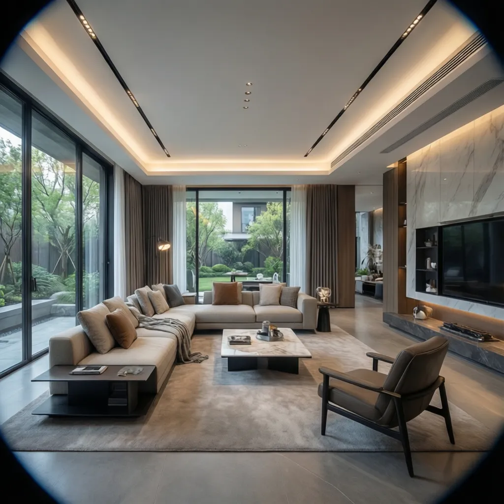 Technology and Sustainability in Modern Mansions