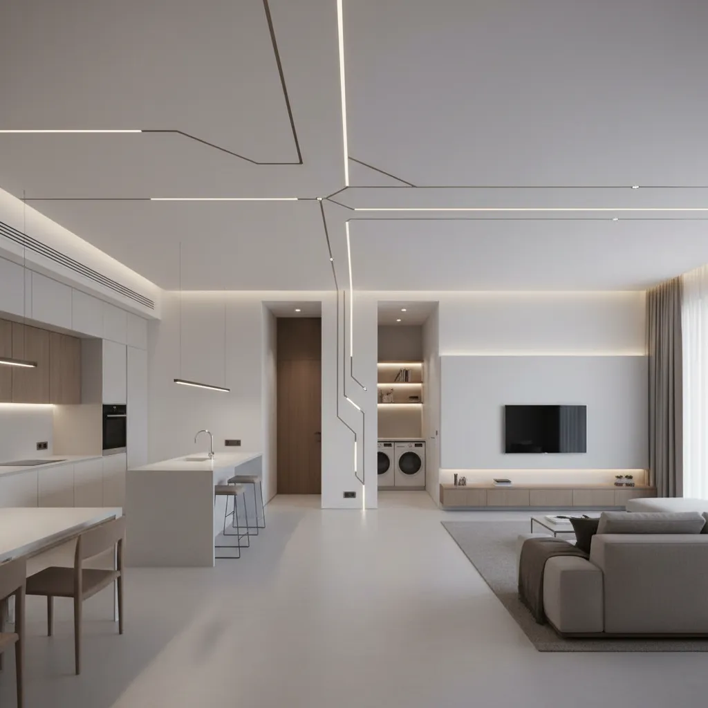 Electrical Floor 1 Plan — Autocad Thinking, Human Living: Mapping power, light, and flow for a future-ready first-floor layout