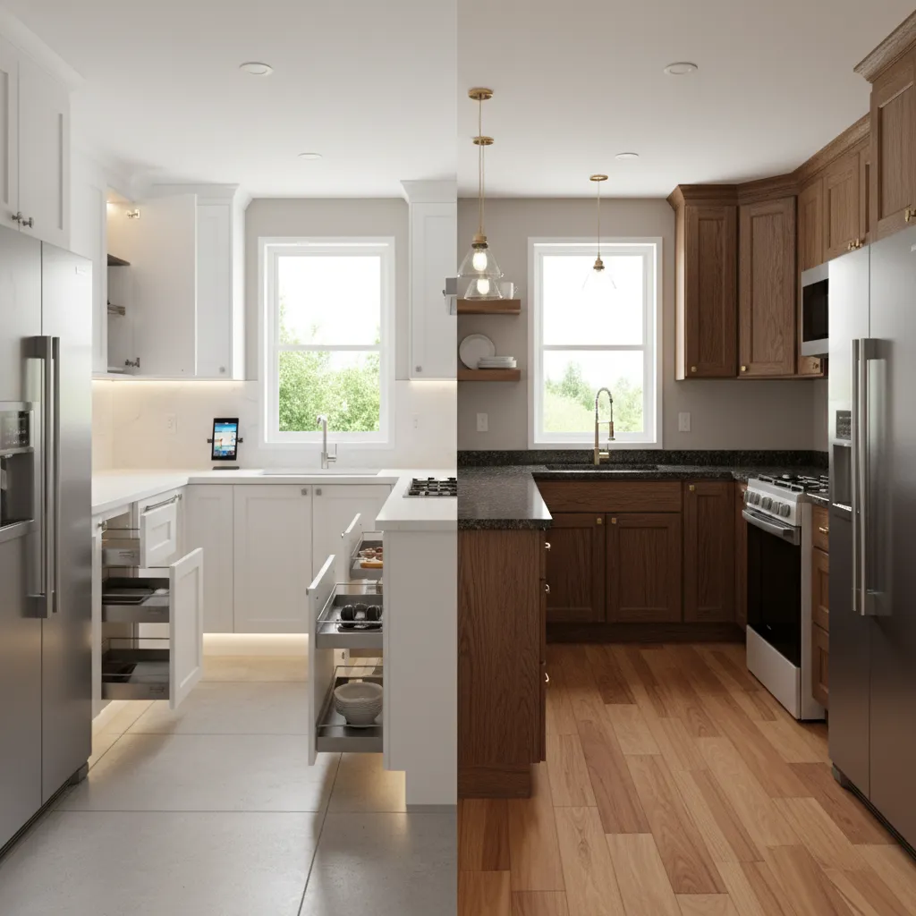 Smart Kitchen Cabinets vs Traditional Cabinets for Mobile Homes