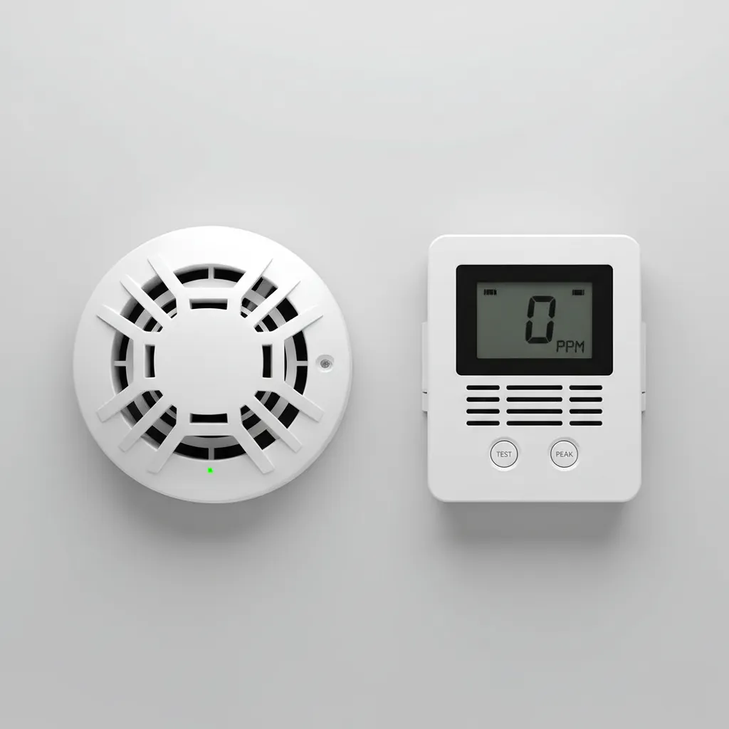 Key Visual Differences Between Smoke and Carbon Monoxide Detectors