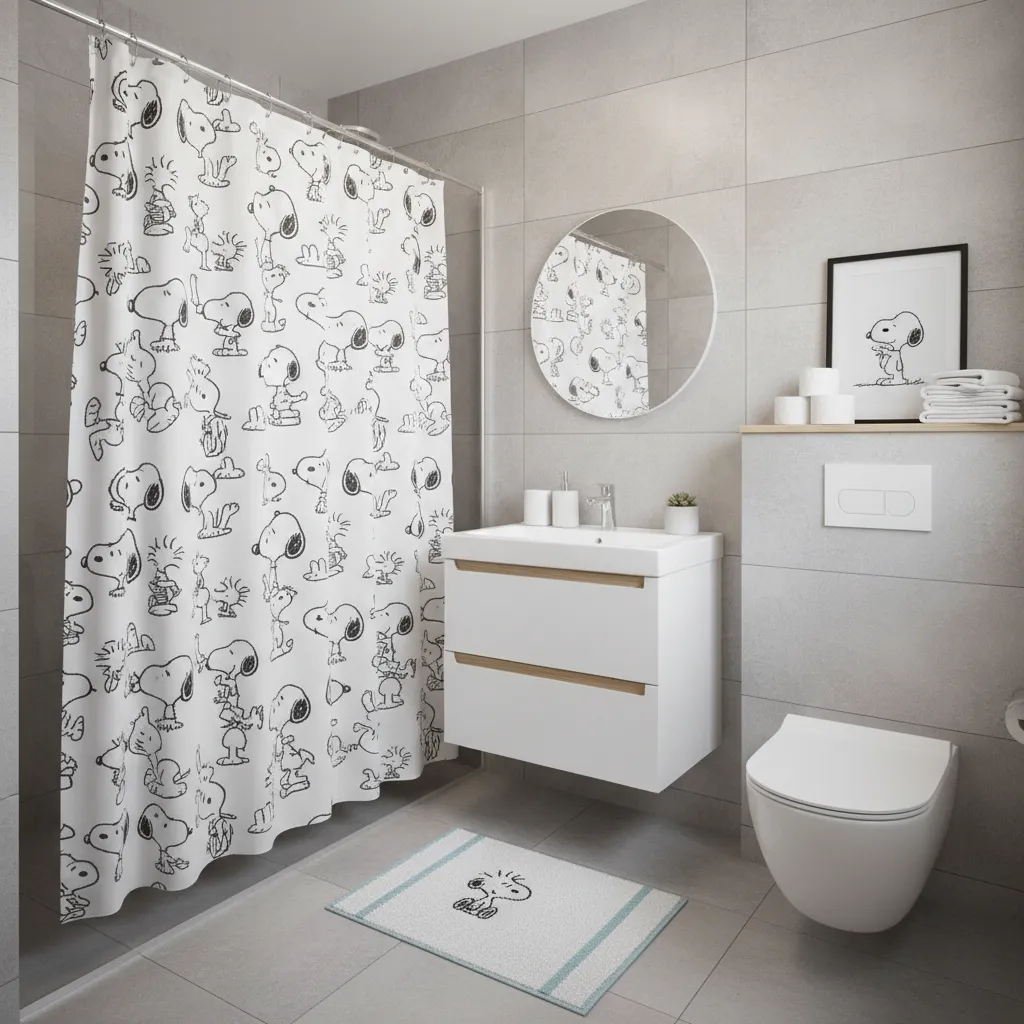 10 Snoopy Bathroom Decor Ideas for Small Spaces
