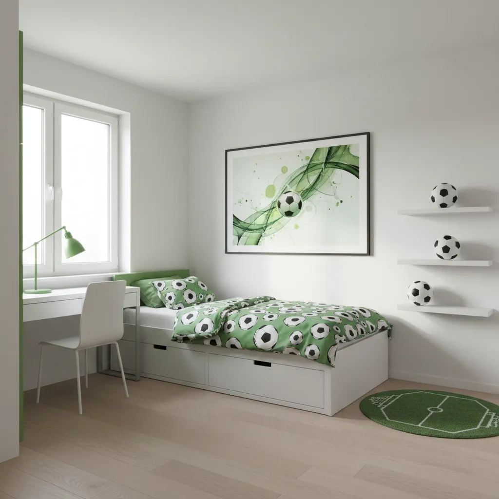 Soccer Room Decor Ideas for Small Bedrooms That Feel Spacious