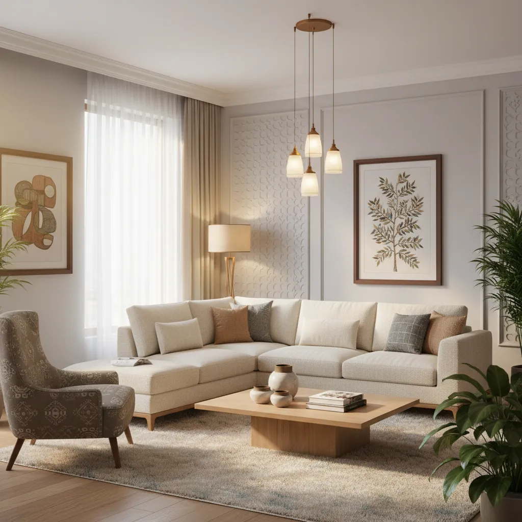 Sofa Set Design for Living Room in India: Practical Layouts & Styles