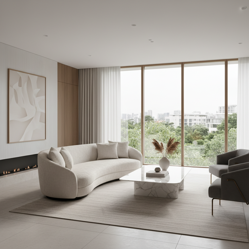 Sofás de lujo para decoración de interiores