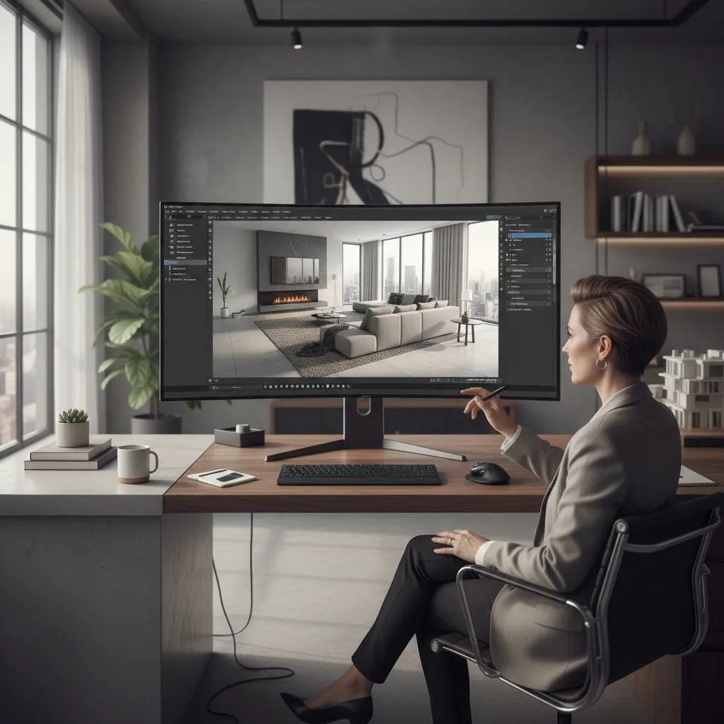 Software 3D para diseño de interiores: guía práctica