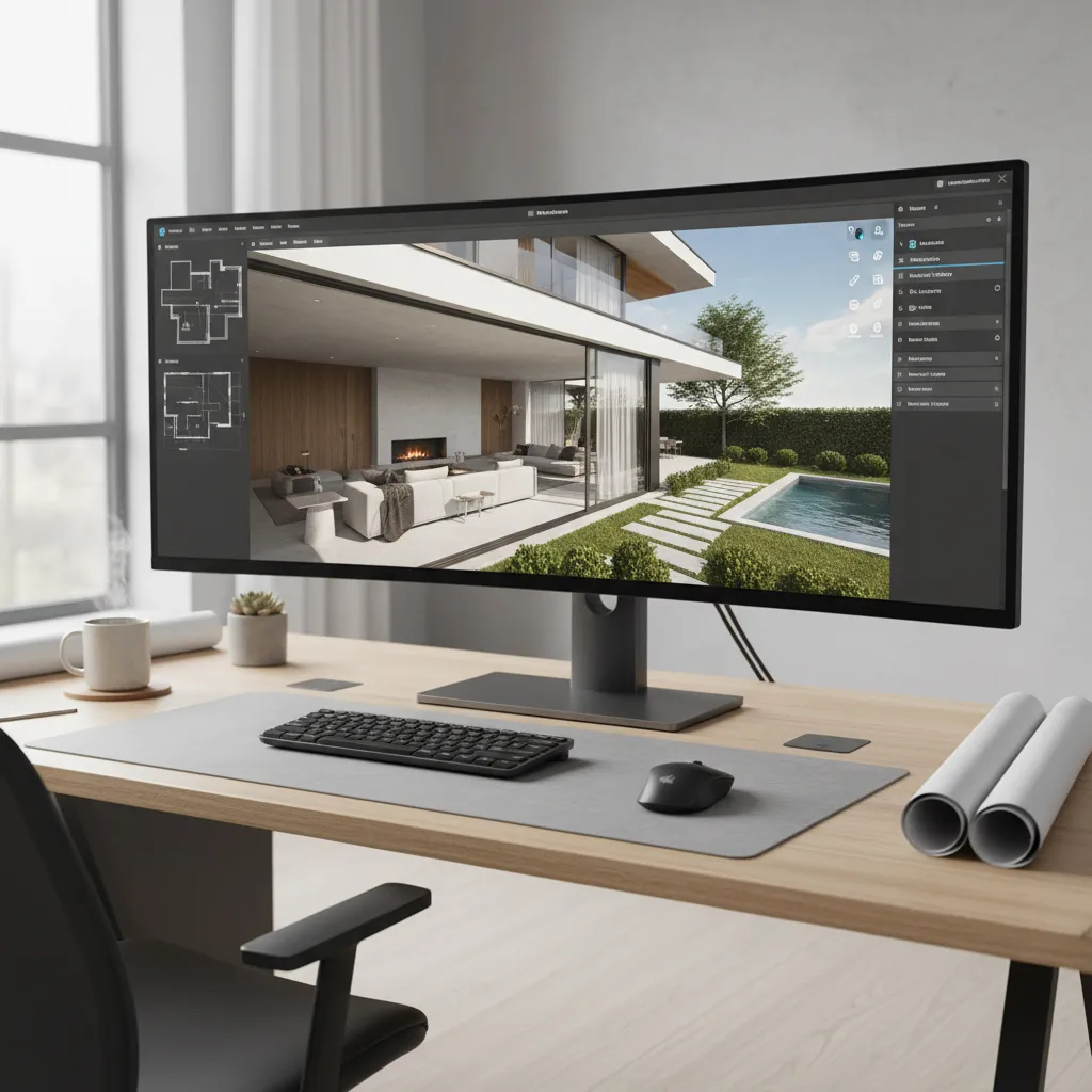 Software de diseño 3D interiores y exteriores gratis