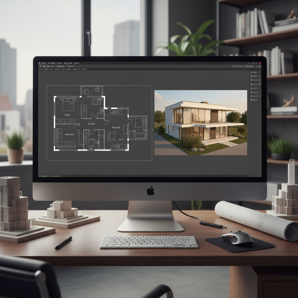 Software diseño de casas gratis vectorial