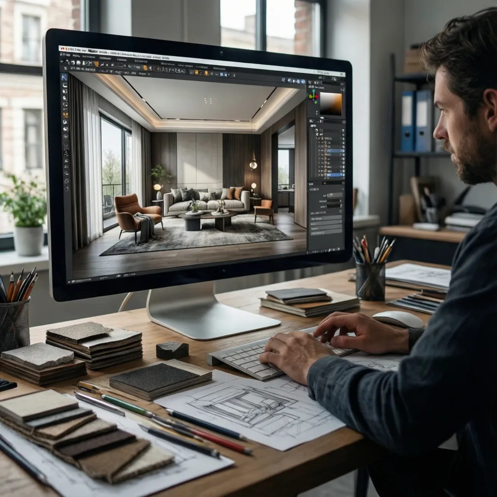 Qué programas usa un diseñador de interiores