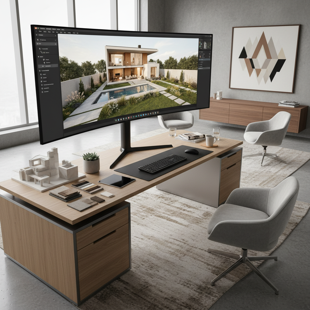 Software de diseño de interiores y exteriores