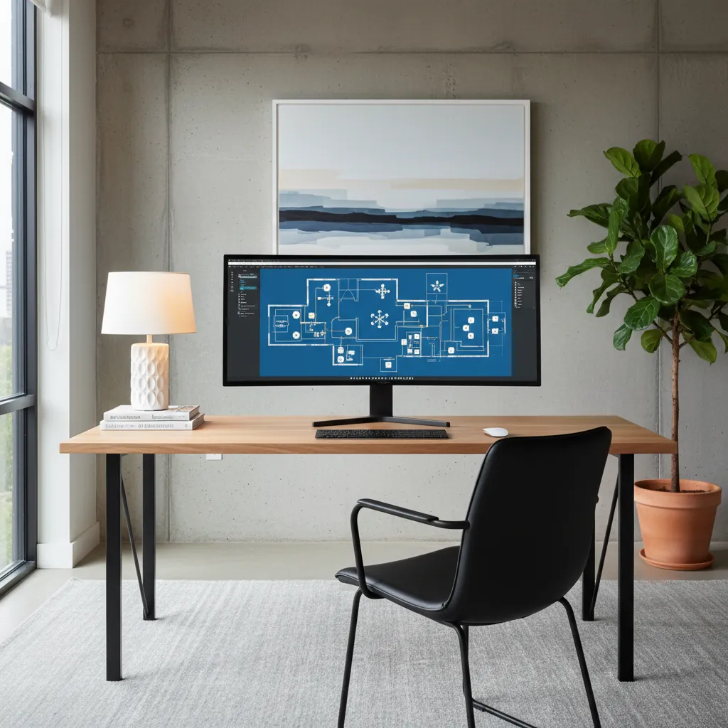 Programa para diseñar planos eléctricos de casas