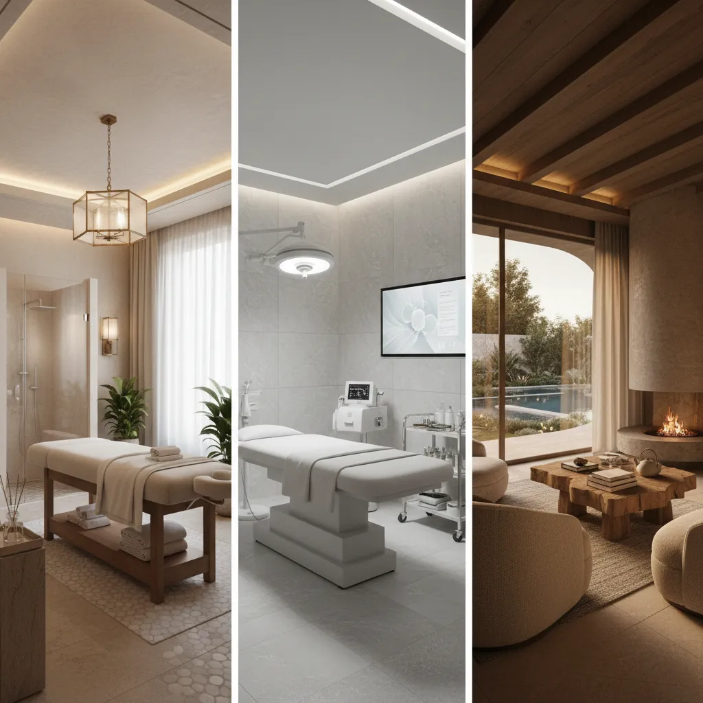 Spa Floor Plan Design Across Industries: Day Spas, Medical Spas, and Resort Spas