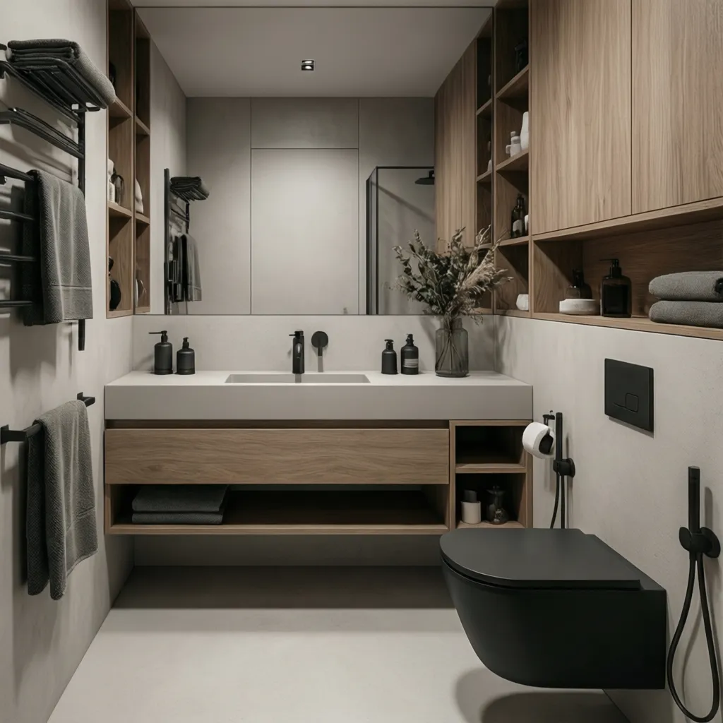 Trends in Space-Saving Bathroom Accessories from Interior Design Industry