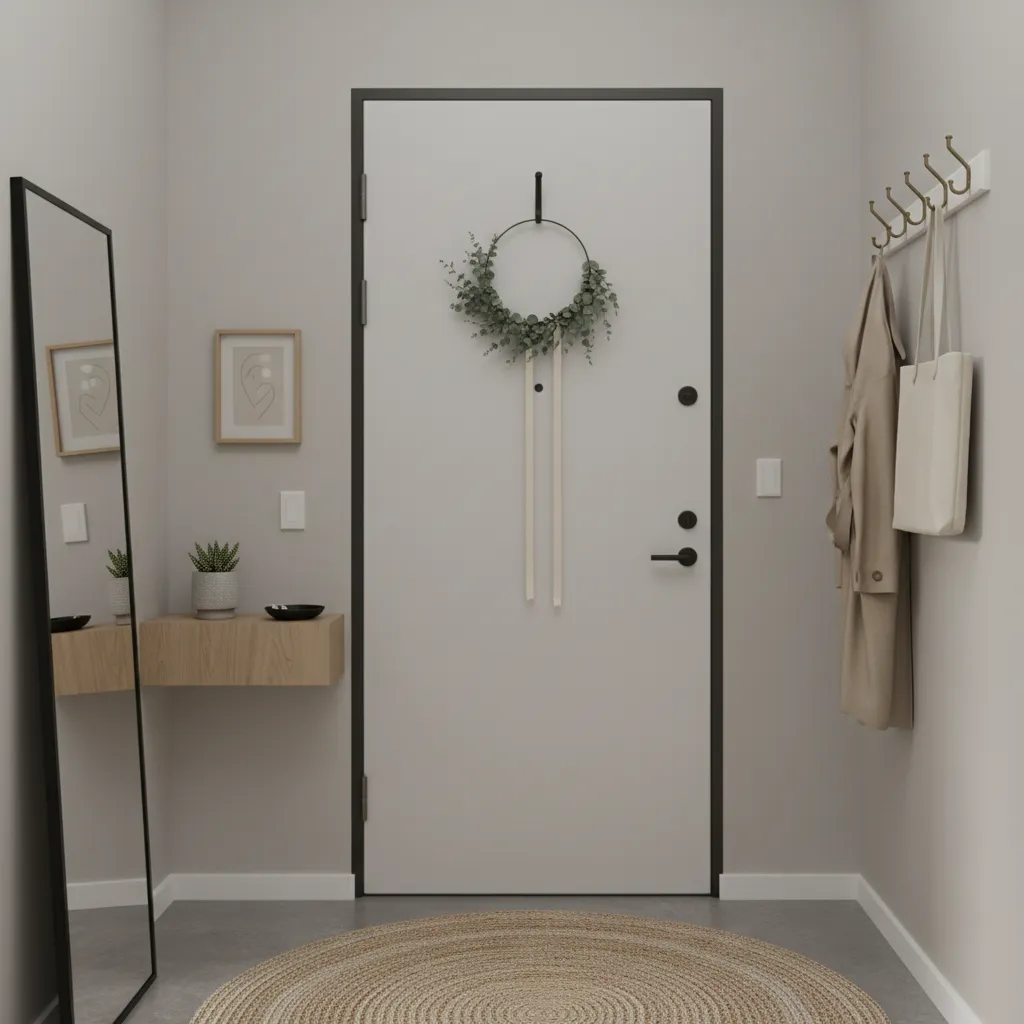 Best Space Saving Door Decor Layouts for Tiny Entryways