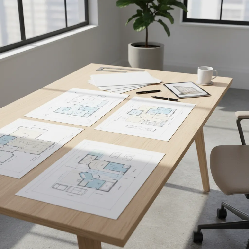 Diagramas de organización espacial en diseño interior