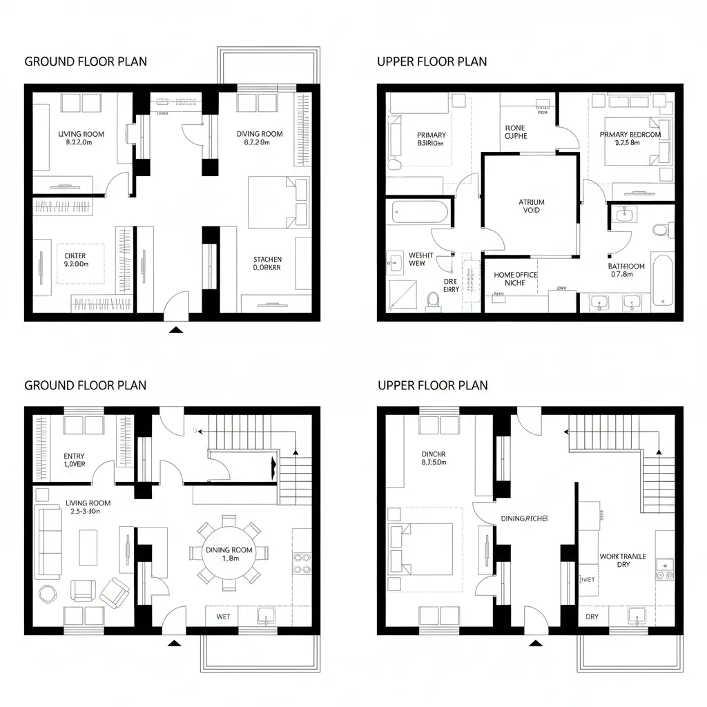 Split-Core Atrium Spine