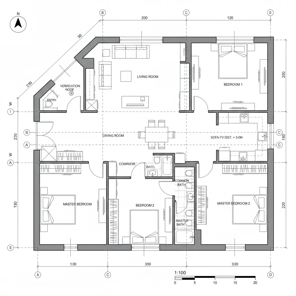 Split-Core Accuracy Grid
