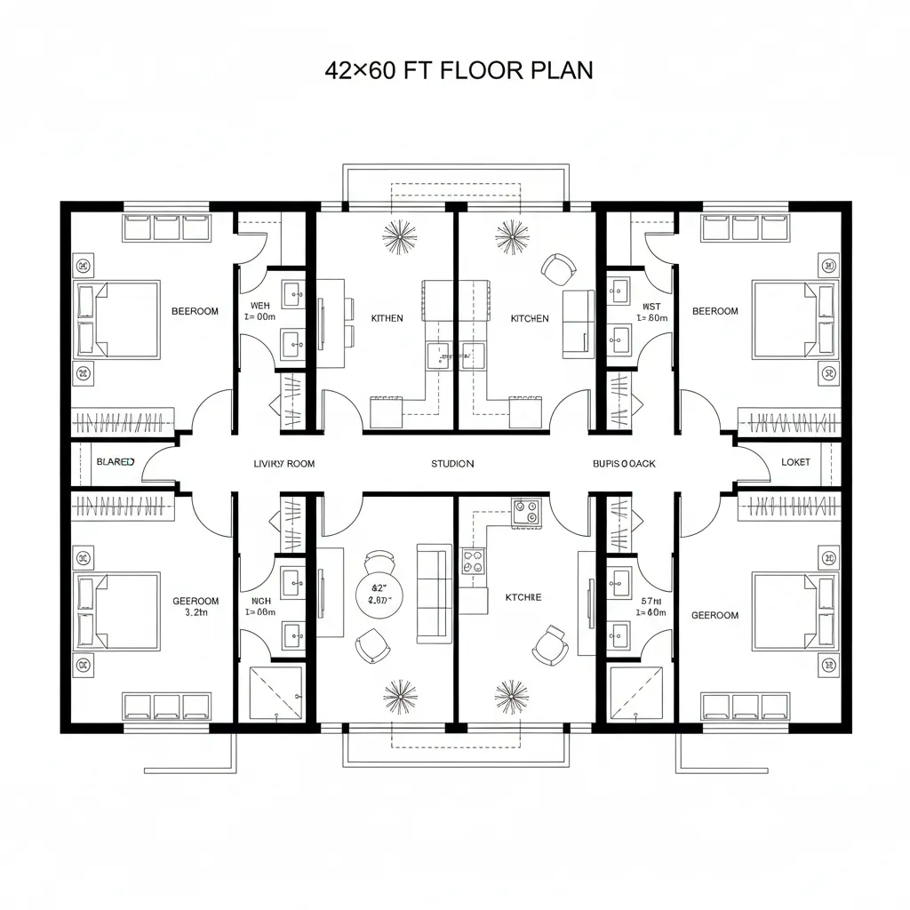 Split Courtyard Loop
