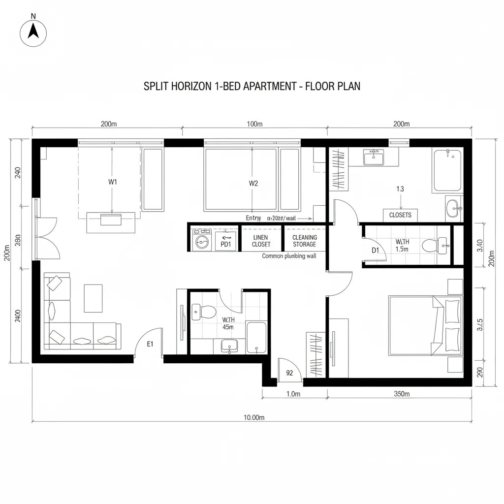 Split Horizon Layout