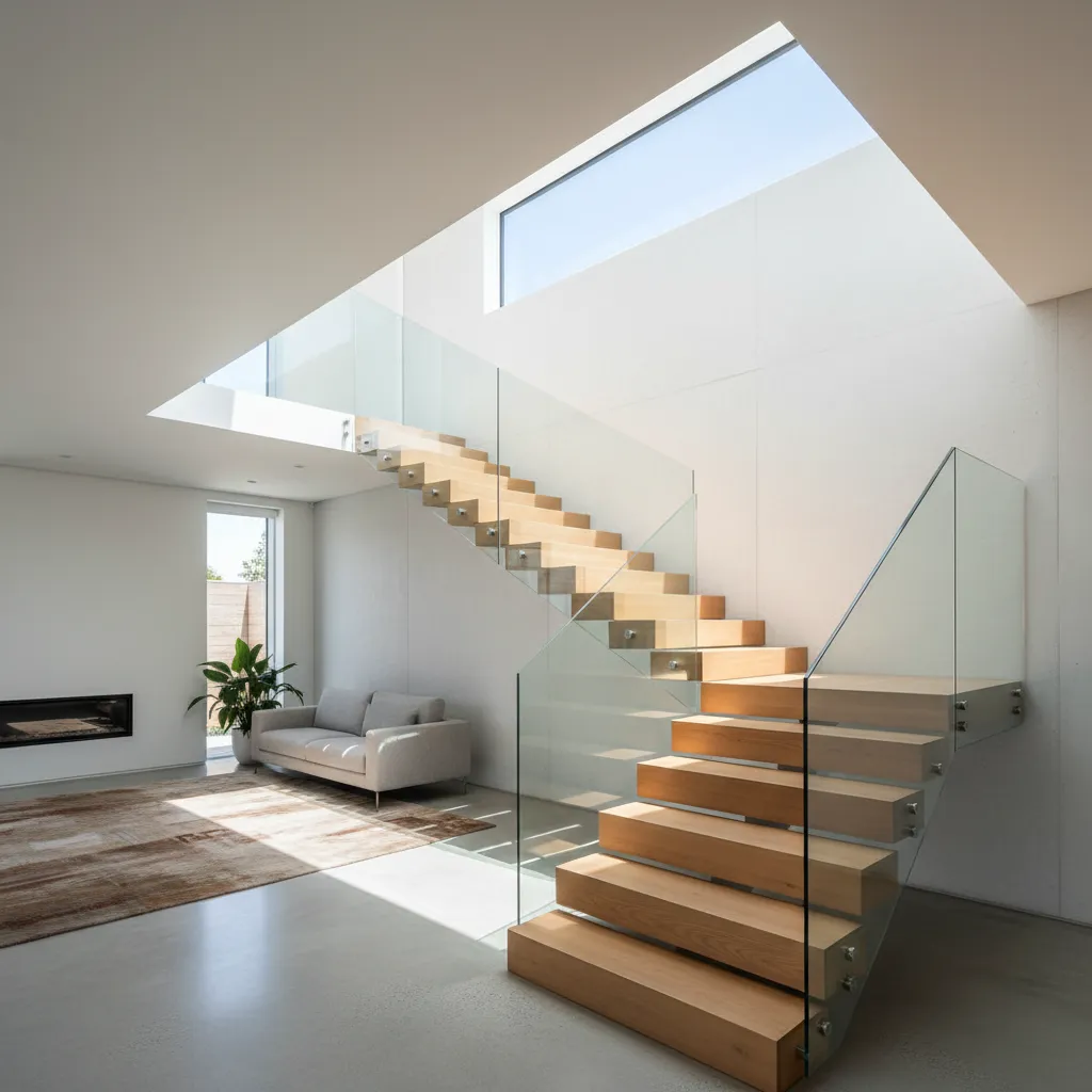 Thiết Kế Cầu Thang Nhà Lệch Tầng: Nguyên Tắc & Sai Lầm Cần Tránh