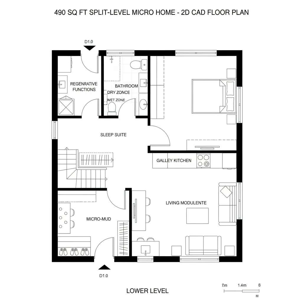 Split-Level Micro Core