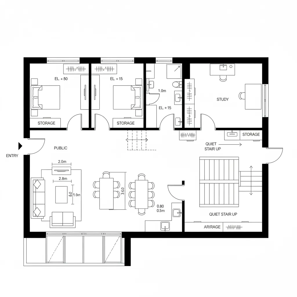 Split-Level Privacy Stack