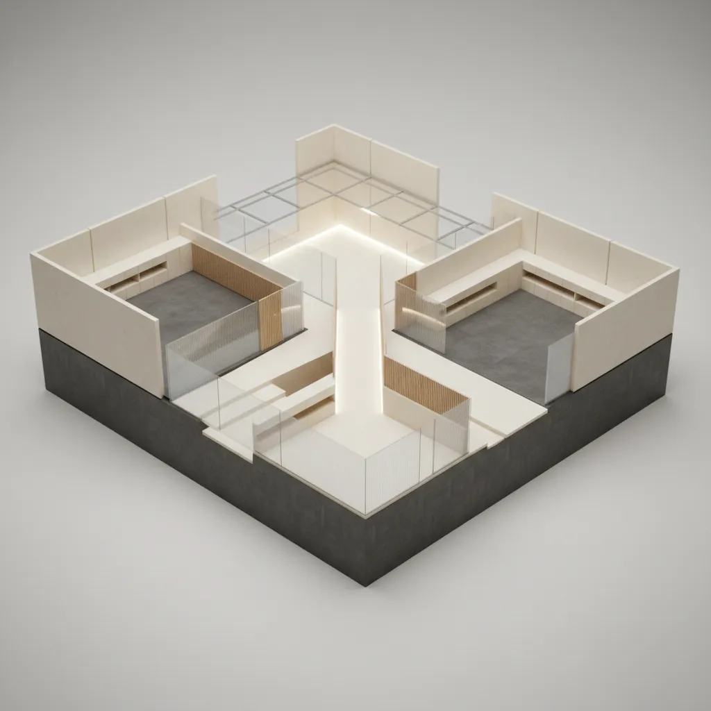 4-Bedroom Split Floor Plan, Composed for Future Living: A designer’s view of separation, flow, and quiet bandwidth in family life