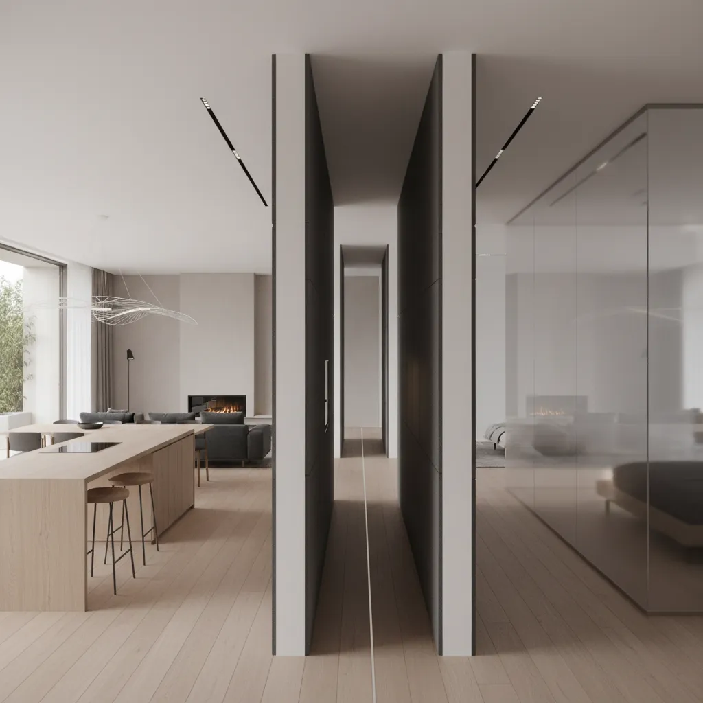 3-Bedroom, 2-Bath Split Floor Plan as Future Interface