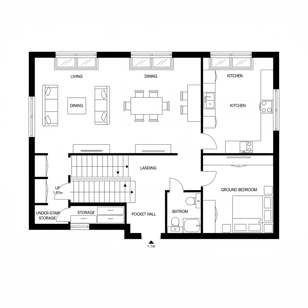 Split Stair as Bandwidth Router