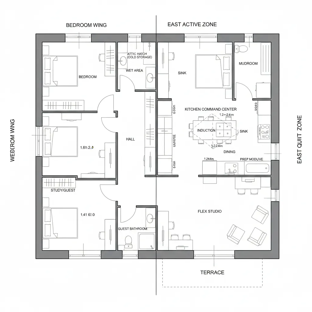 Split-Zone Quiet/Active Plan