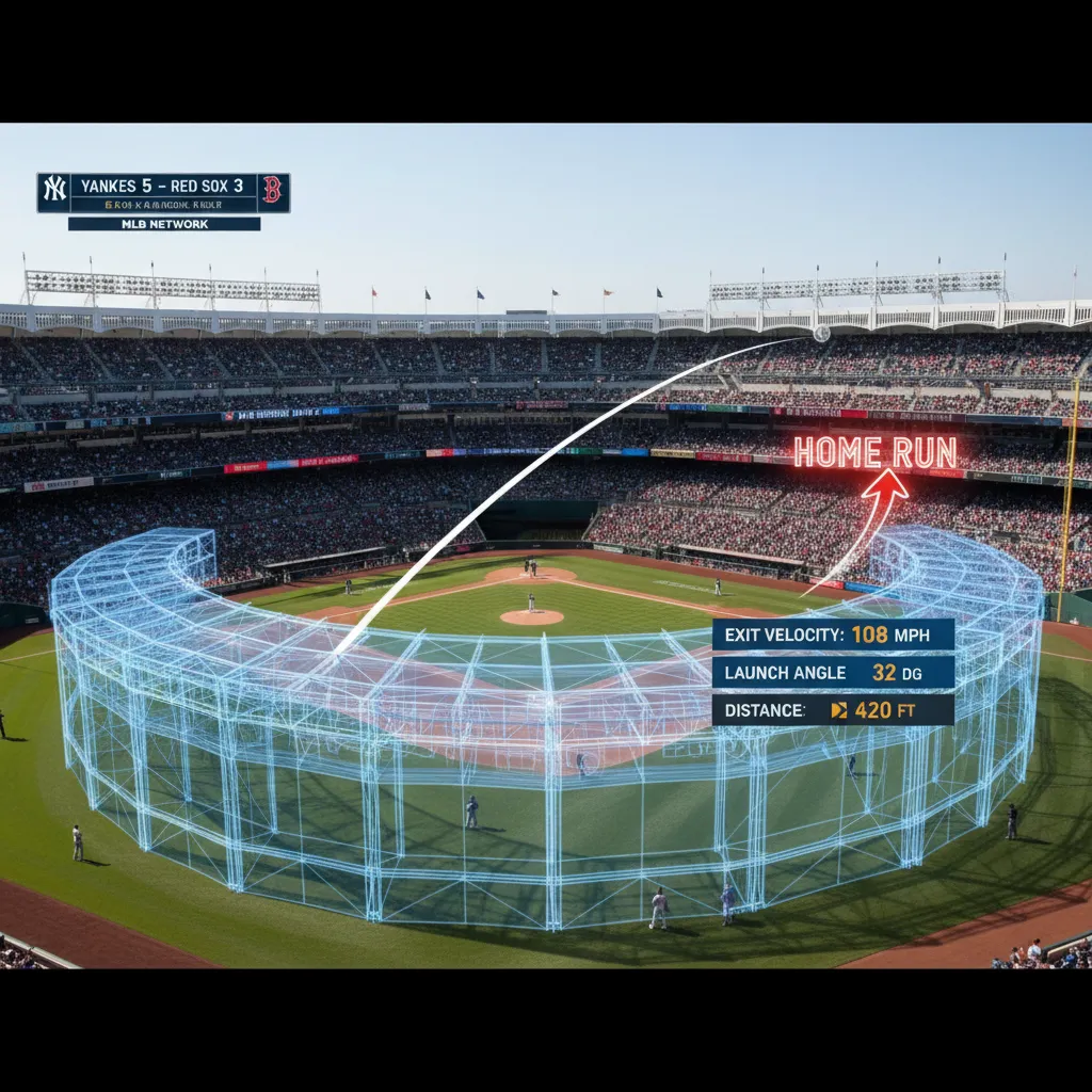 sports broadcast augmented reality baseball stadium graphic visualization