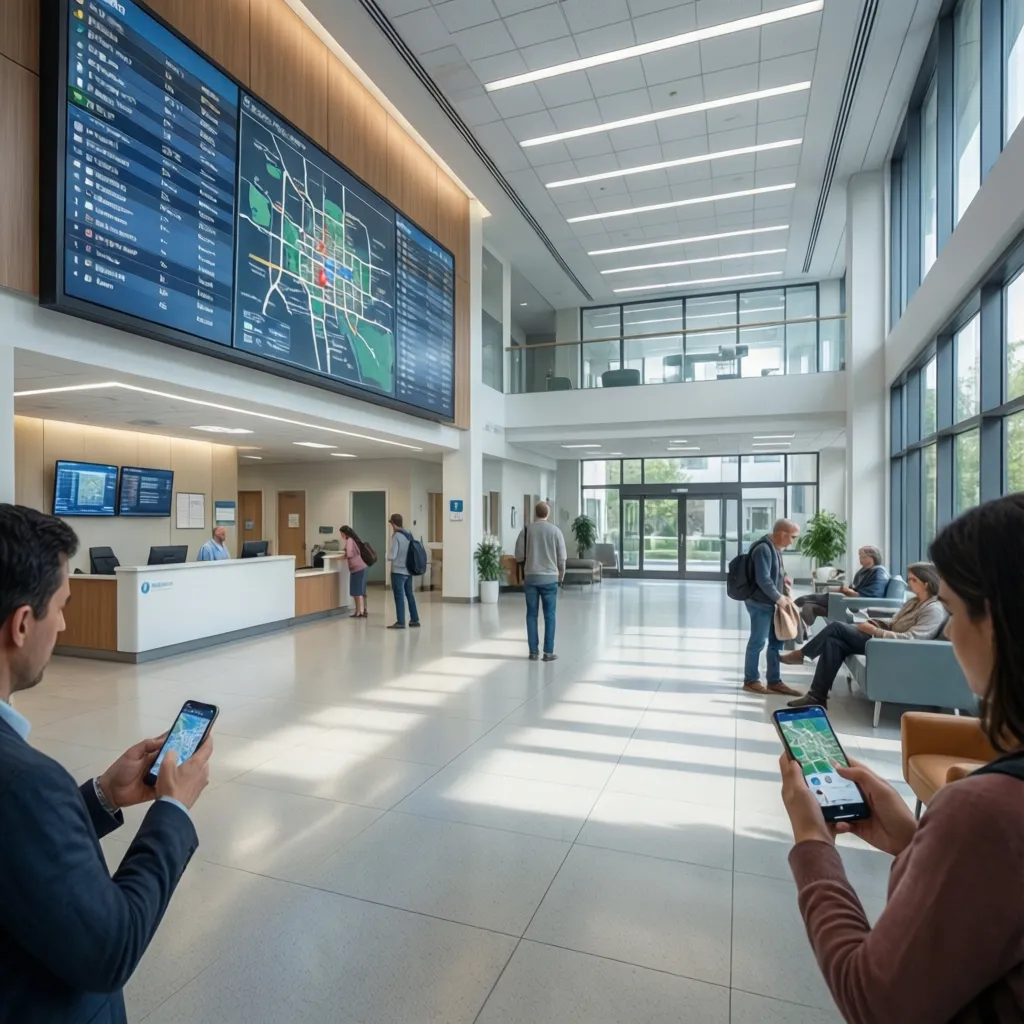 Digital Maps and Navigation Tools for Dignity Health St. Joseph Hospital