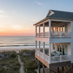 Why Stacked Porches Are Popular in Coastal and Vacation Home Architecture