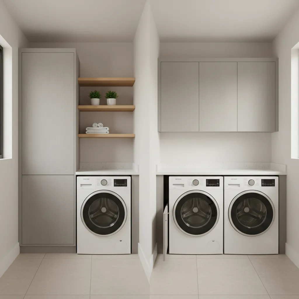 Stacked vs Side-by-Side Washers for Small Laundry Rooms