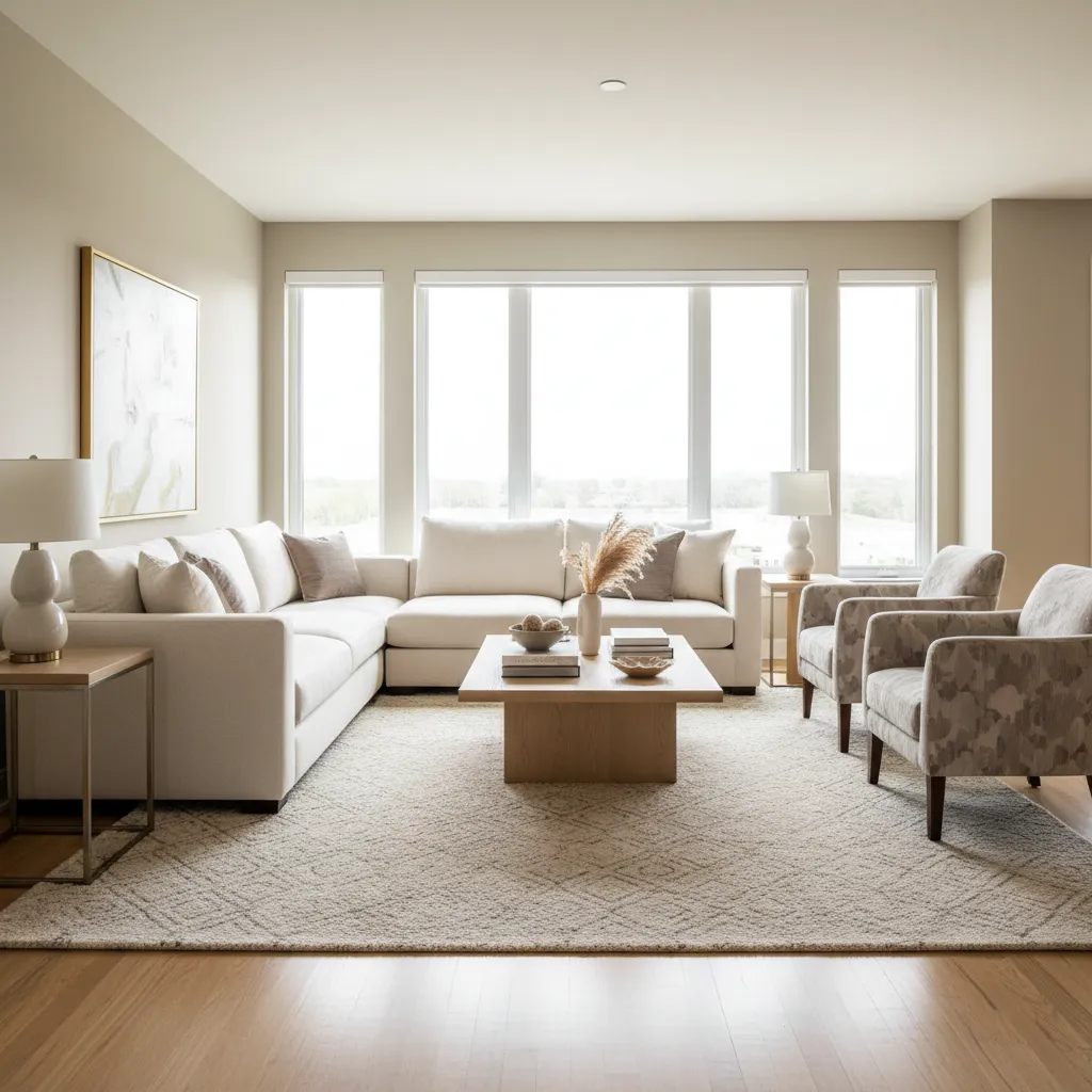 Living Room Staging Tips for Medium‑Sized Homes: A 16 x 13 Room Perspective