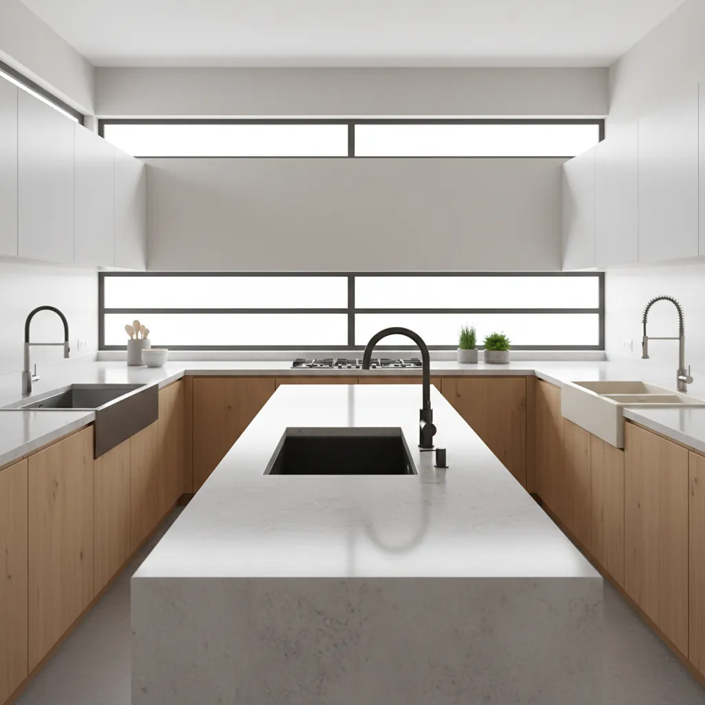 Stainless Steel Kitchen Sink vs Granite and Quartz Sinks: Which Is Better for Modern Kitchens?