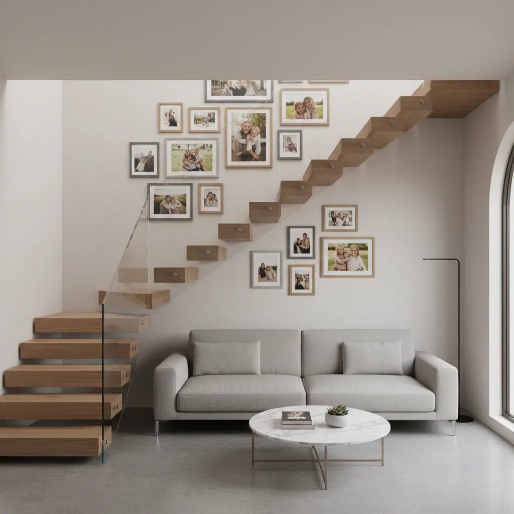 Interior Designer Tips for Creating a Staircase Gallery Wall