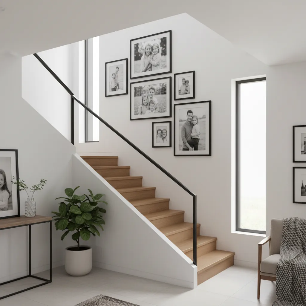 How to Measure and Plan a Staircase Wall for Picture Arrangements