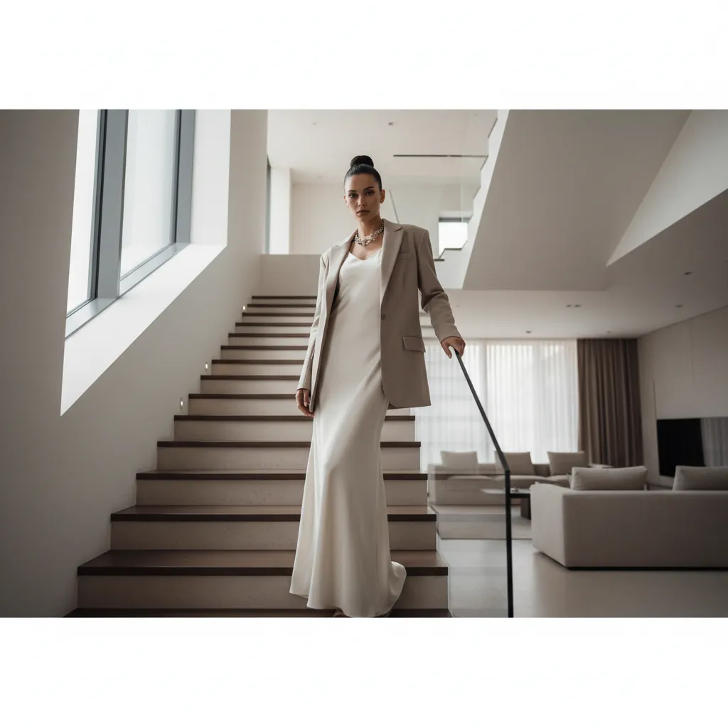 Optimizing Camera Angles for Staircase Model Photography