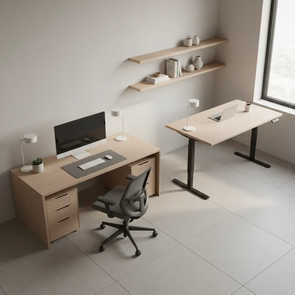 Key Differences Between Standing and Sitting Desks