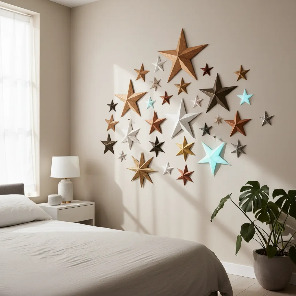 Best Materials for Star Wall Decor Projects