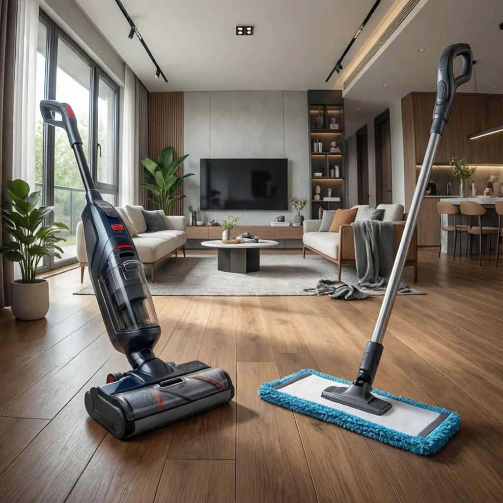 Steam Mop vs Traditional Mop for Engineered Hardwood Floors